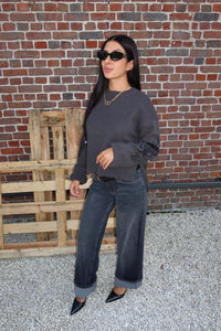 Pull Annika Gris anthracite - Only