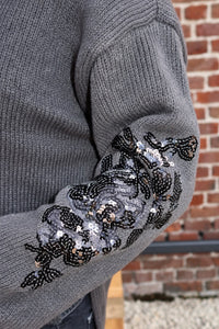 Pull Annika Gris anthracite - Only