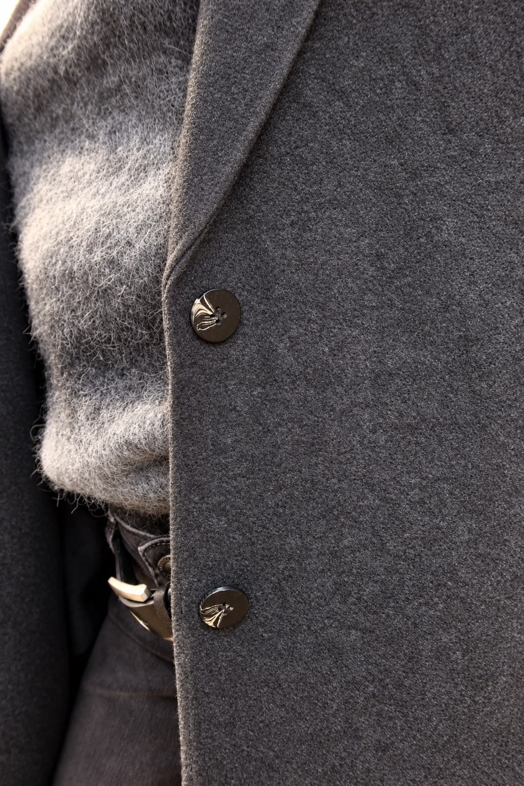 Manteau Carrie Dark Grey - Only