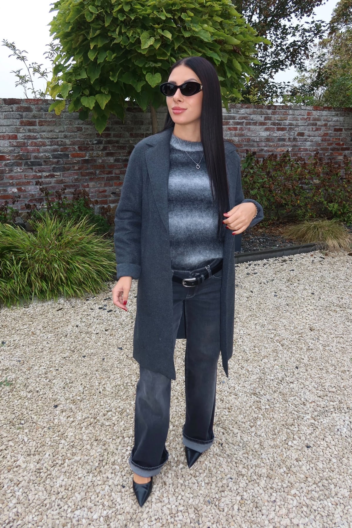 Manteau Carrie Dark Grey - Only