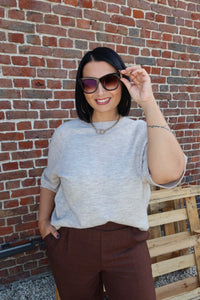 Pull Simoni Beige - Carmakoma