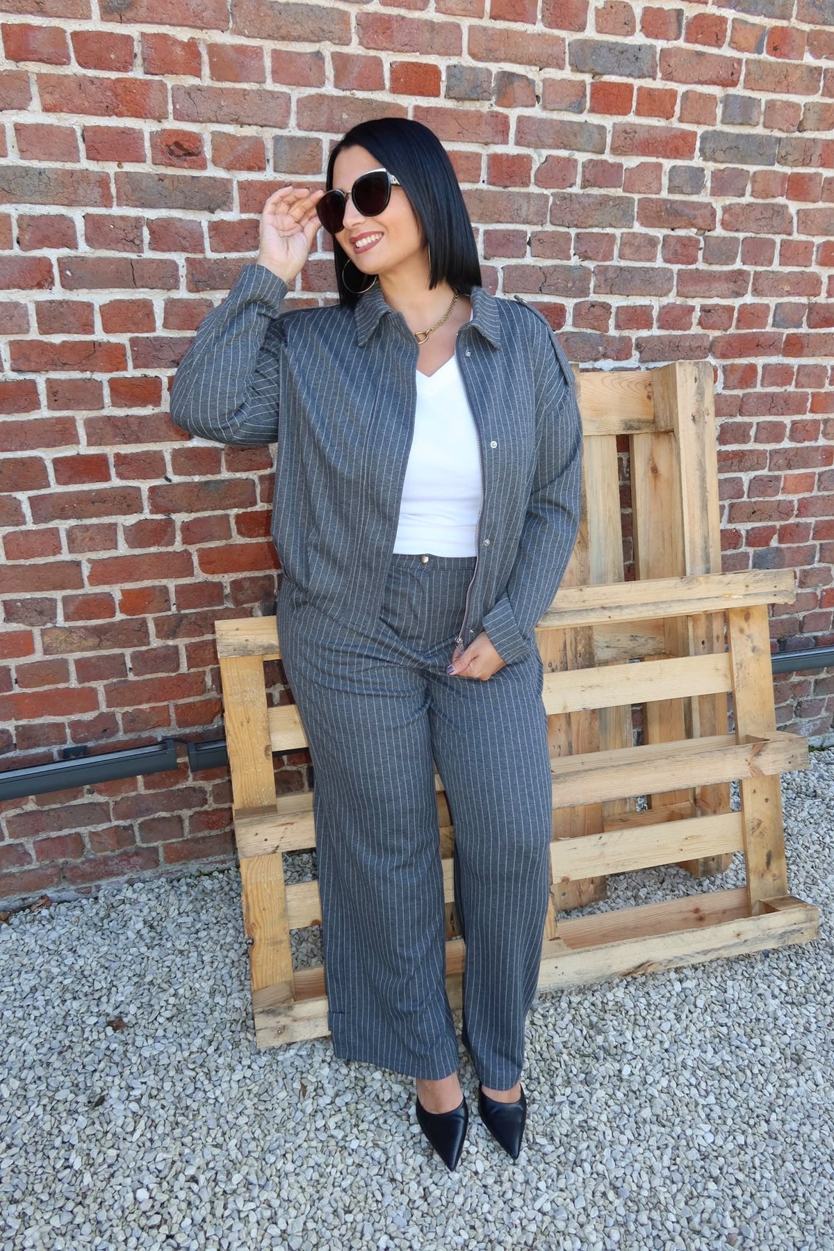 Veste Mel Gris - Carmakoma