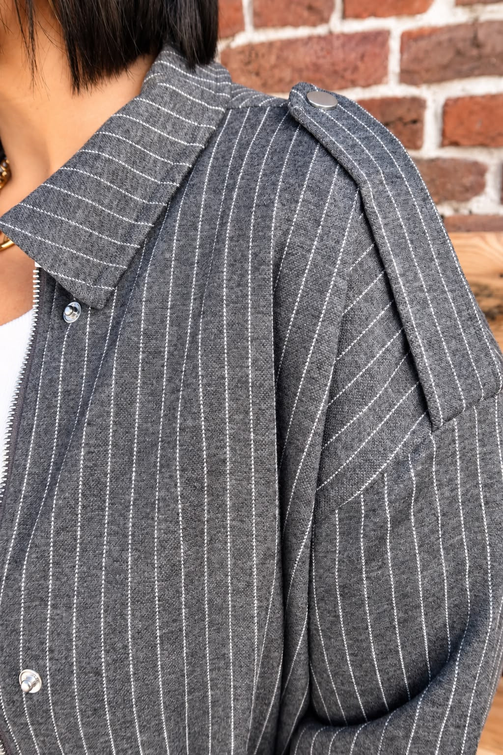 Veste Mel Gris - Carmakoma