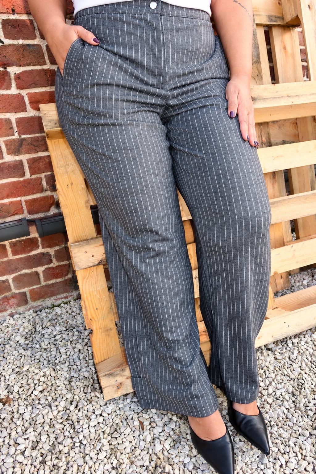 Pantalon Mel Gris - Carmakoma