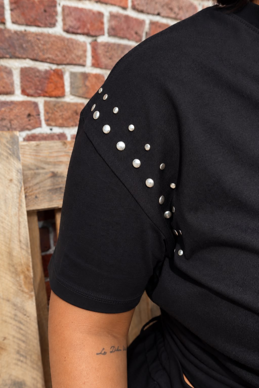 T-shirt Vala Noir - Carmakoma
