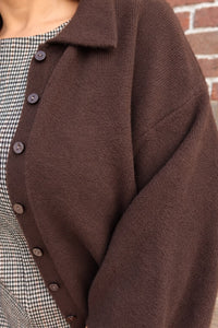 Cardigan Macey Marron  - Carmakoma