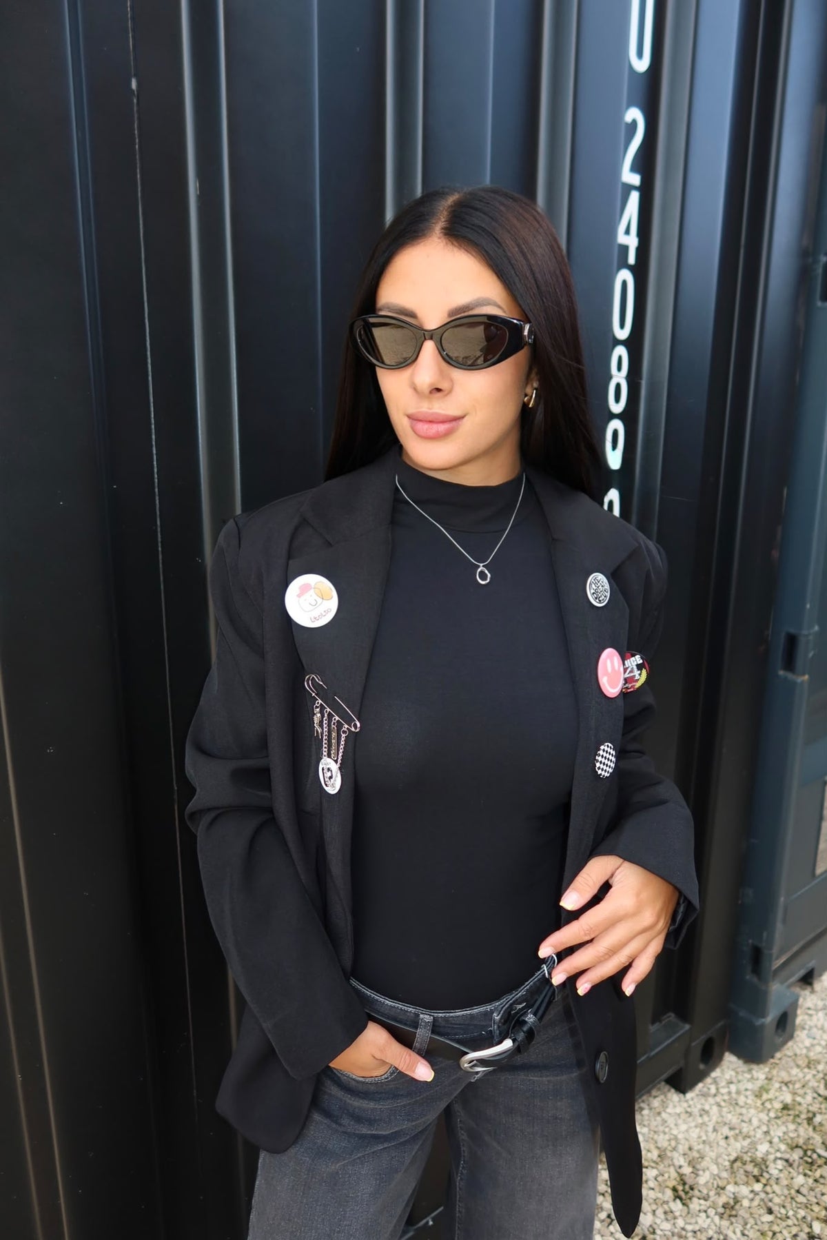 Blazer Floriane Noir