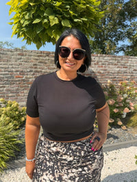 T-shirt Hannah Noir