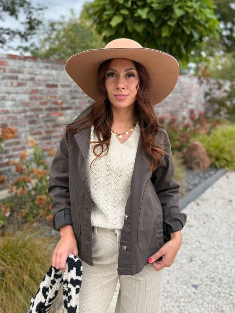 Veste Lucrece Choco