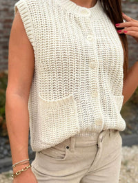 Gilet Mabel Beige
