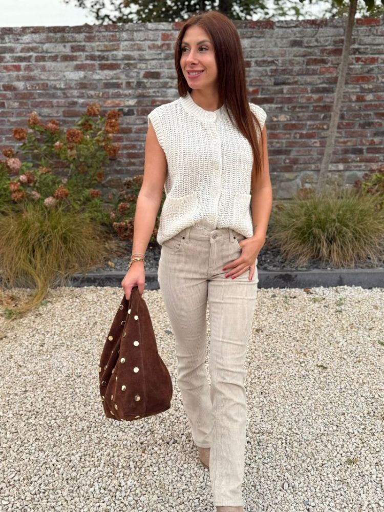 Gilet Mabel Beige