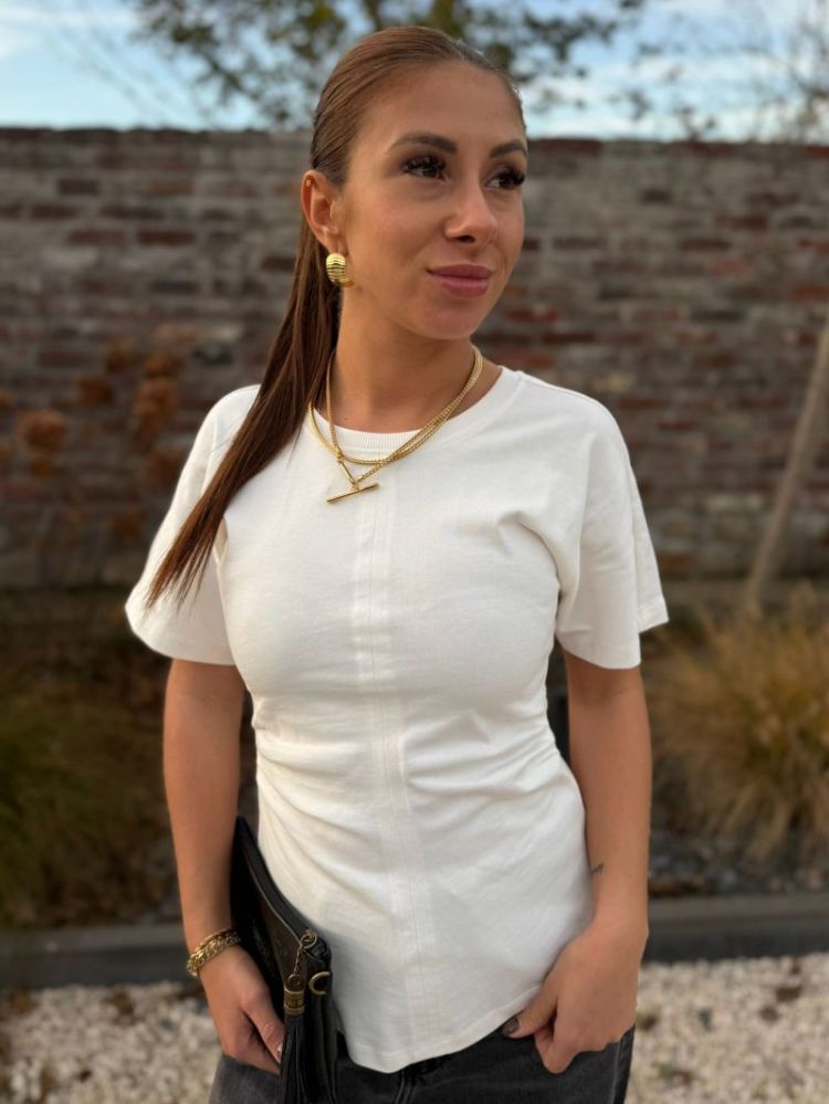 T-shirt Marie Blanc