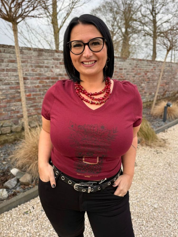 T-shirt Lydia Bordeaux