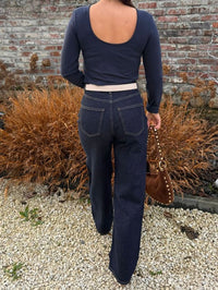 Blouse Kiss Bleu marine