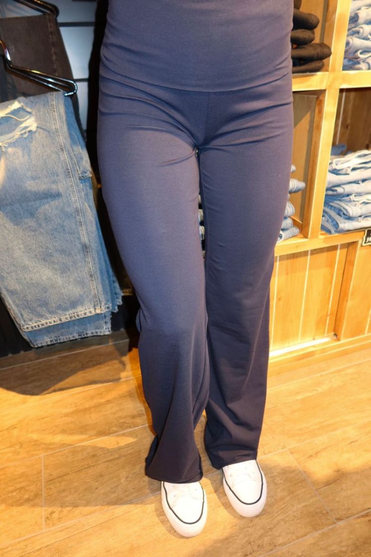 Pantalon Kiss Bleu marine