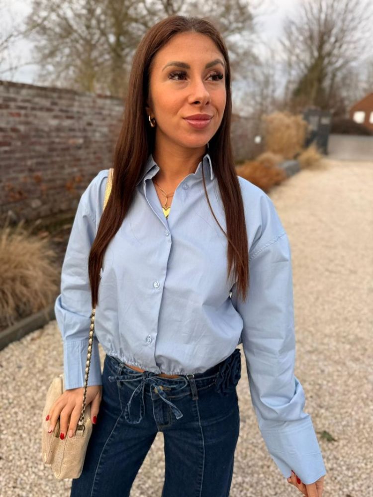 Chemise Hazel Bleu