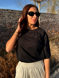 T-shirt Maddy Noir
