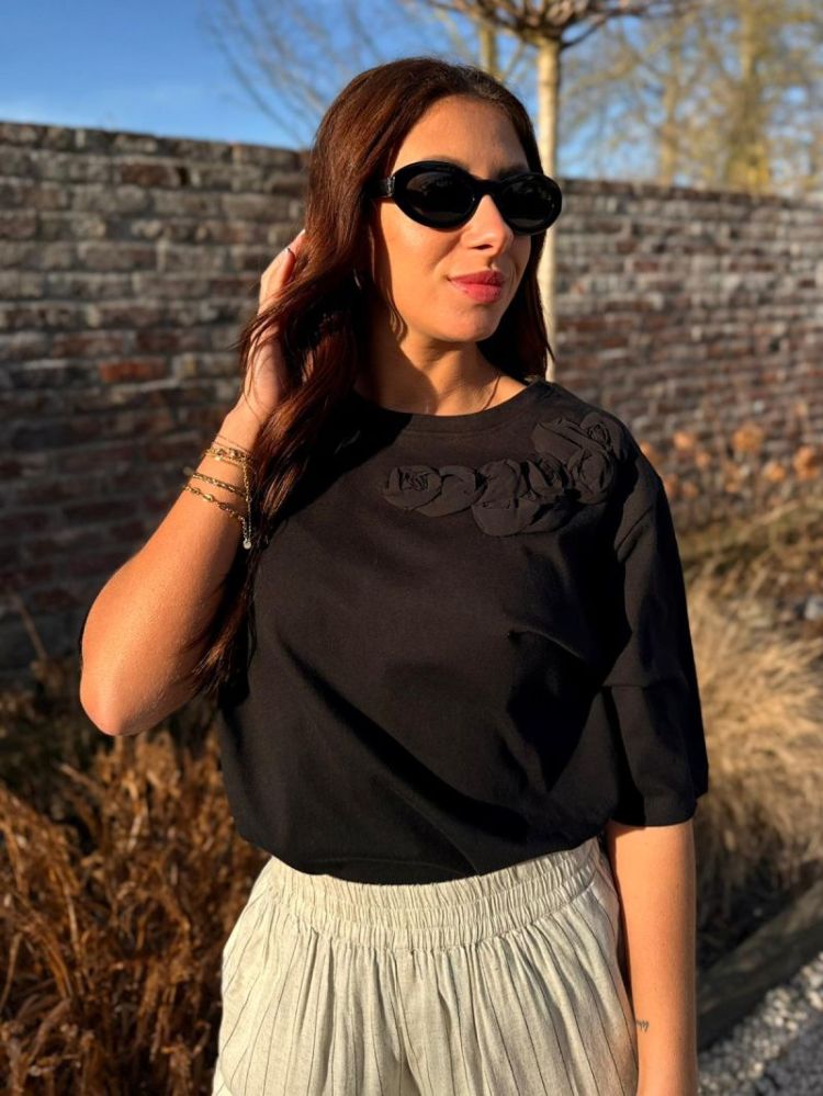 T-shirt Maddy Noir