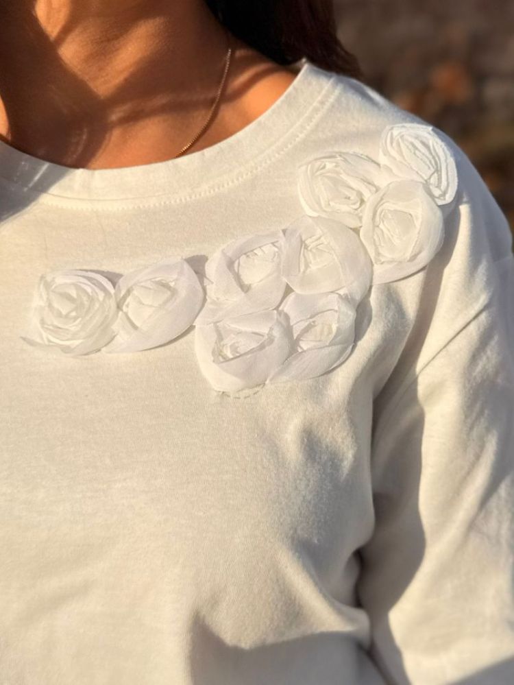 T-shirt Maddy Blanc