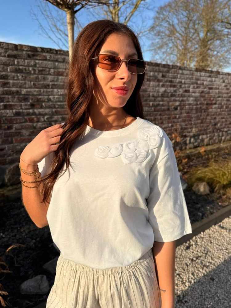 T-shirt Maddy Blanc