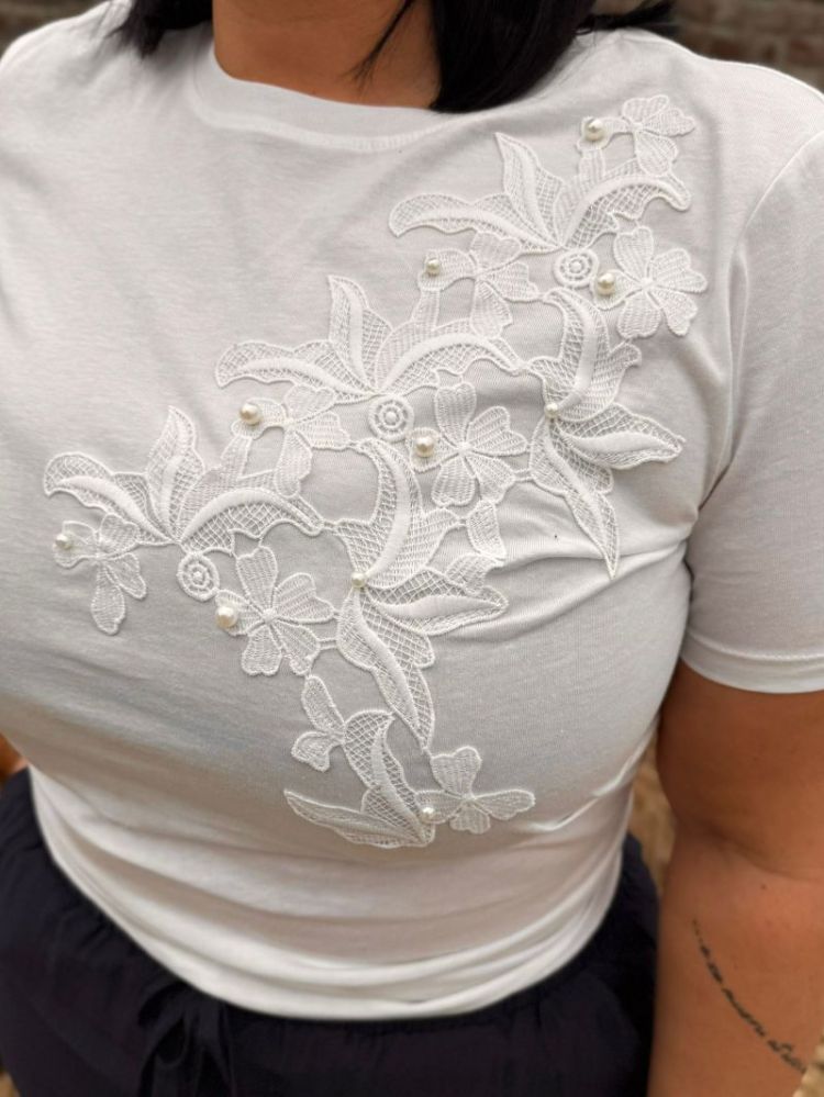 T-shirt Danielle Blanc