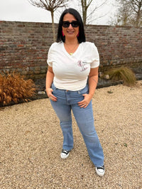 T-shirt Bea Blanc