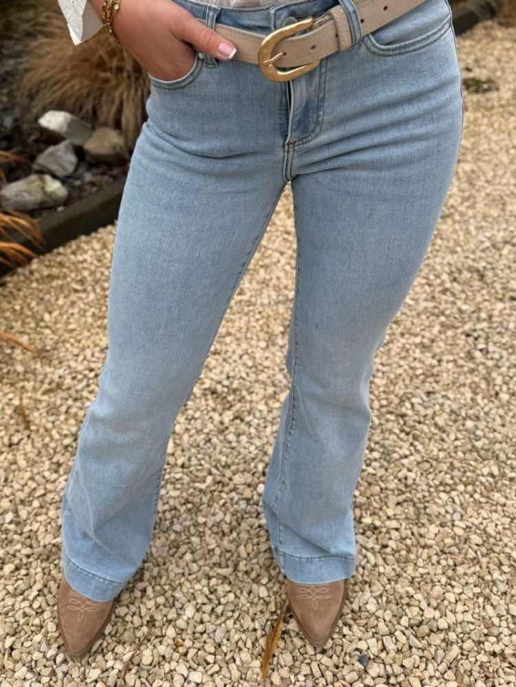Jean's Blush Light Blue Deni