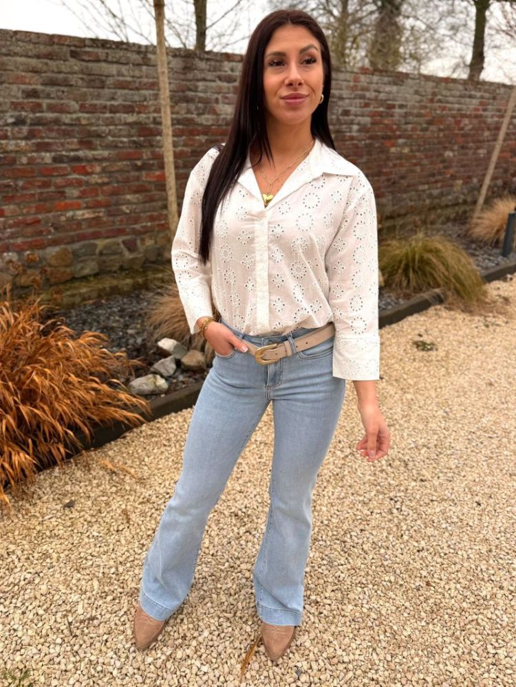 Jean's Blush Light Blue Deni
