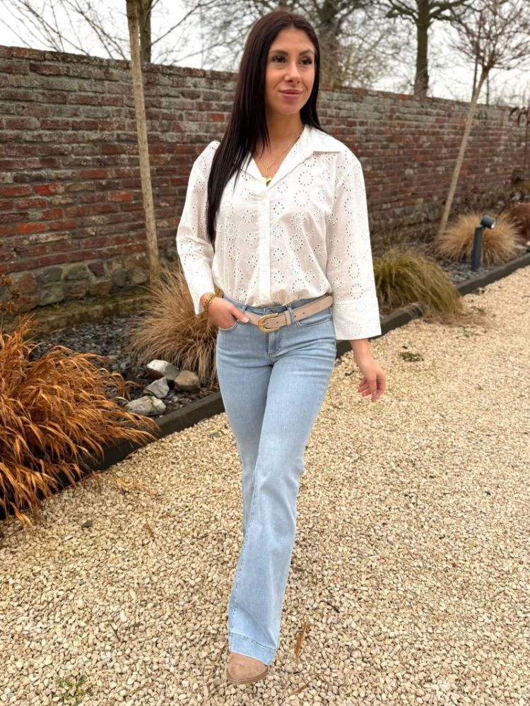 Jean's Blush Light Blue Deni