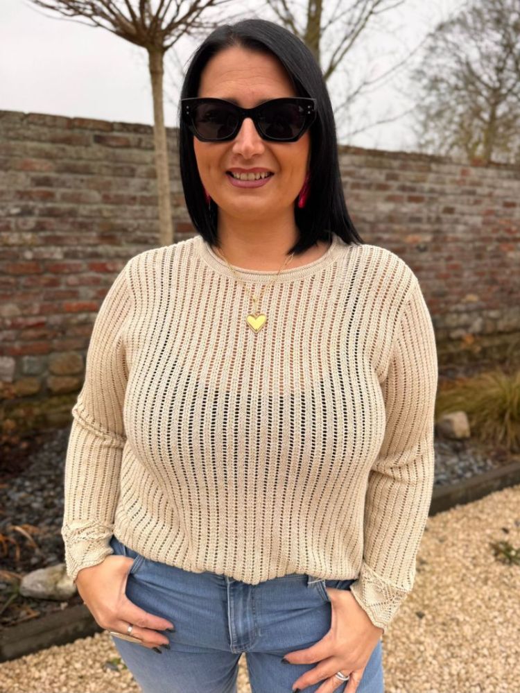Pull Emma Beige