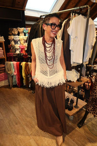 Jupe Tizana Choco