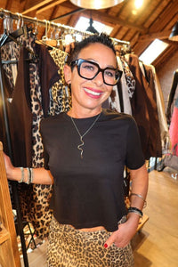 T-shirt Sara Noir