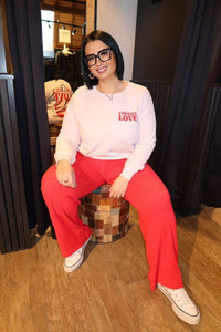 Sweat Ditte Marie Cherry