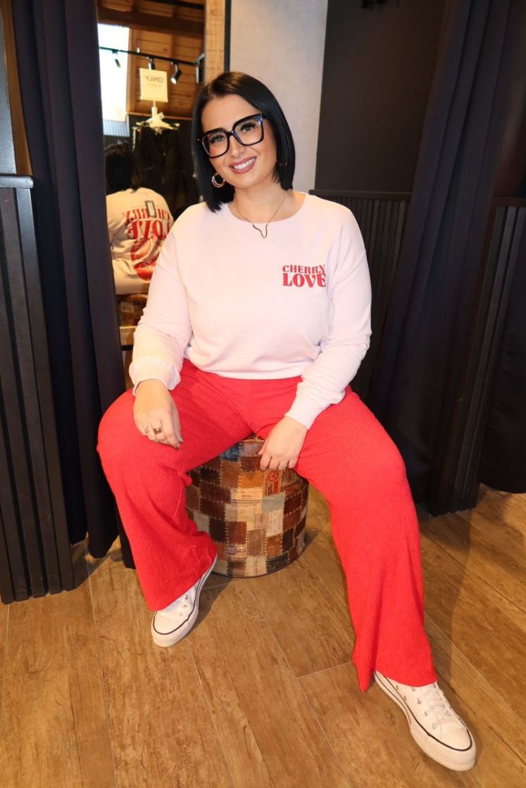 Sweat Ditte Marie Cherry