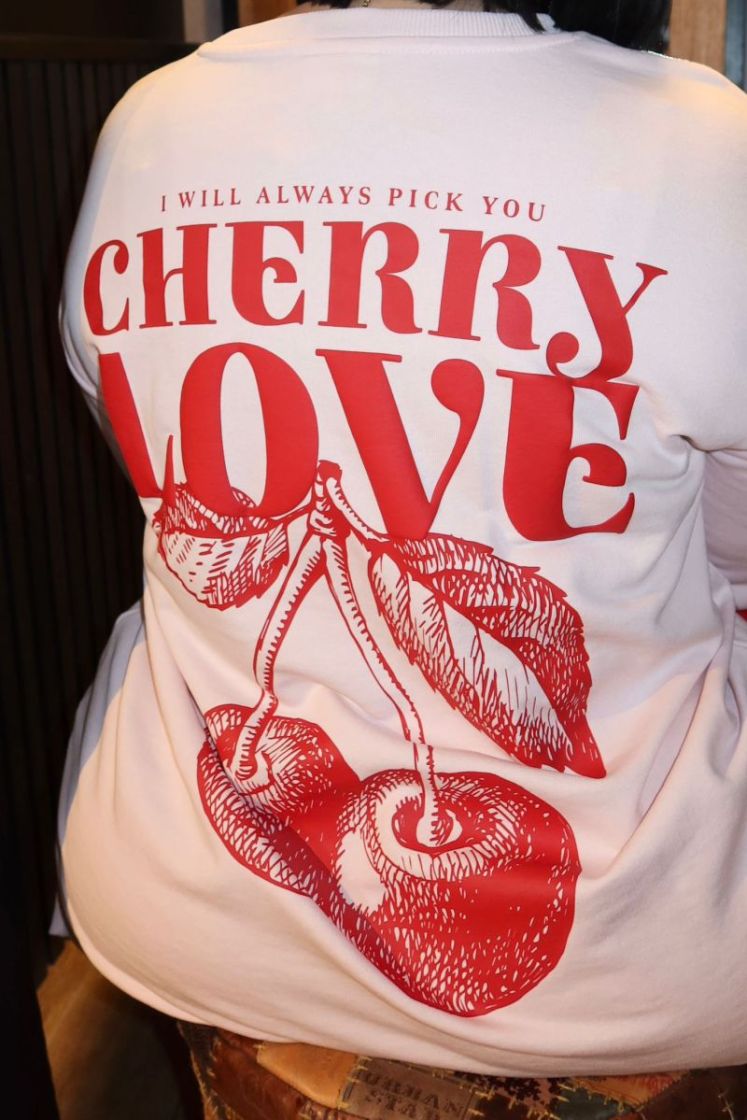 Sweat Ditte Marie Cherry