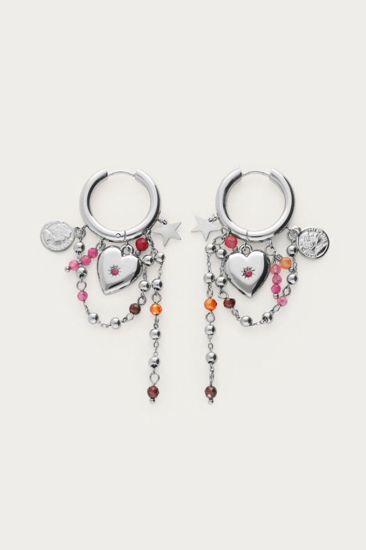 Boucles Starry Argenté / Coule