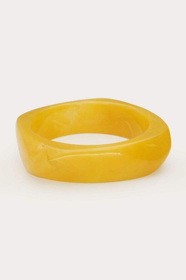 Bracelet en résine Jaune