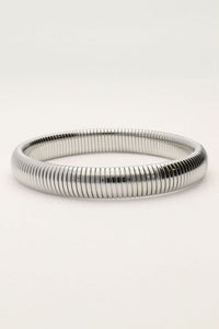 Bracelet jonc Bold midi élastique Argenté