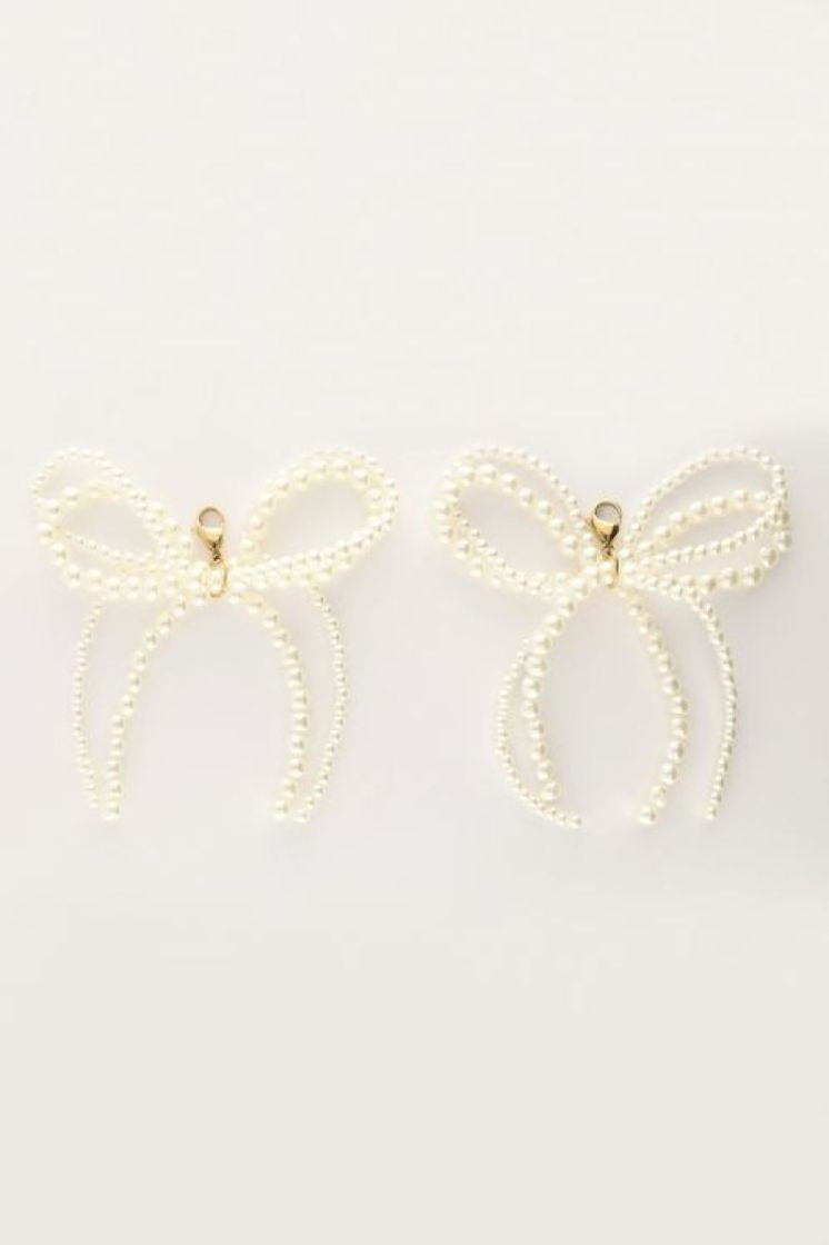 Charm pour chaussure avec perles Blanc