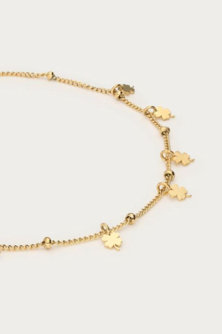 Bracelet trèfles Doré
