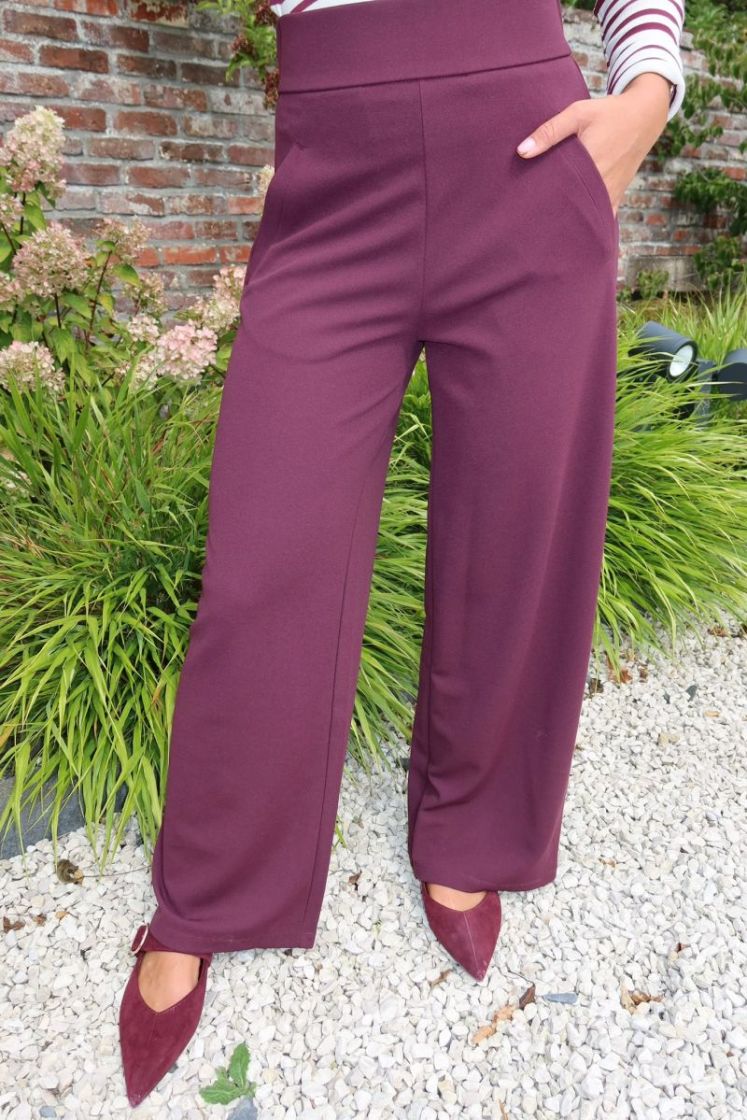 Pantalon Louis Ville Prune