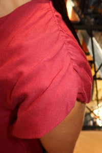 Blouse Mara Bordeaux