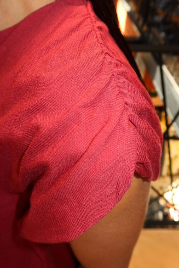 Blouse Mara Bordeaux