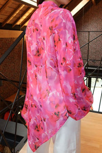 Chemisier Tamina Fuschia