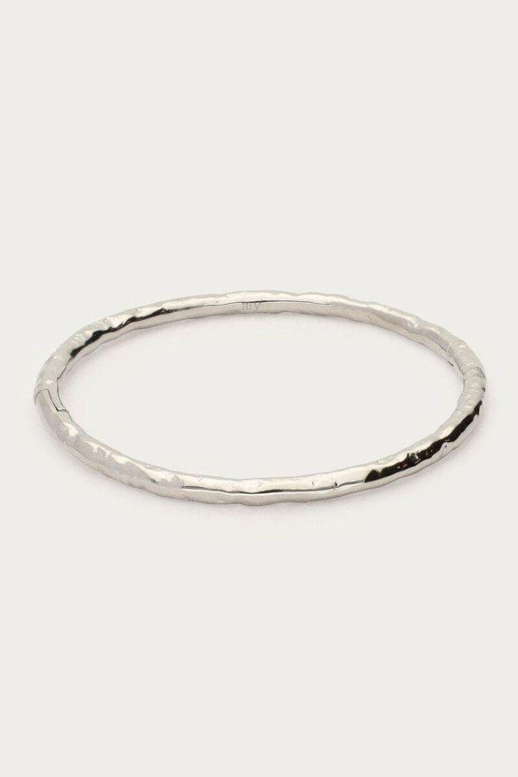 Bracelet jonc Nomads avec structure Argenté