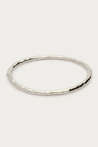 Bracelet jonc Nomads avec structure Argenté