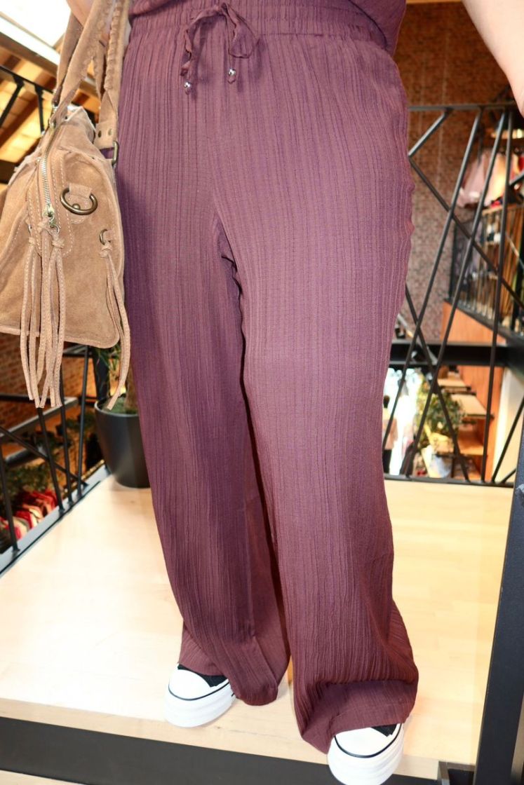 Pantalon Munich Bordeaux