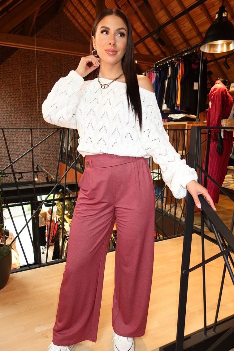 Pantalon Birdie Bordeaux