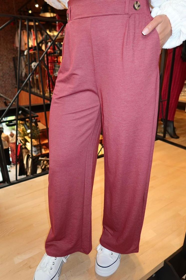 Pantalon Birdie Bordeaux