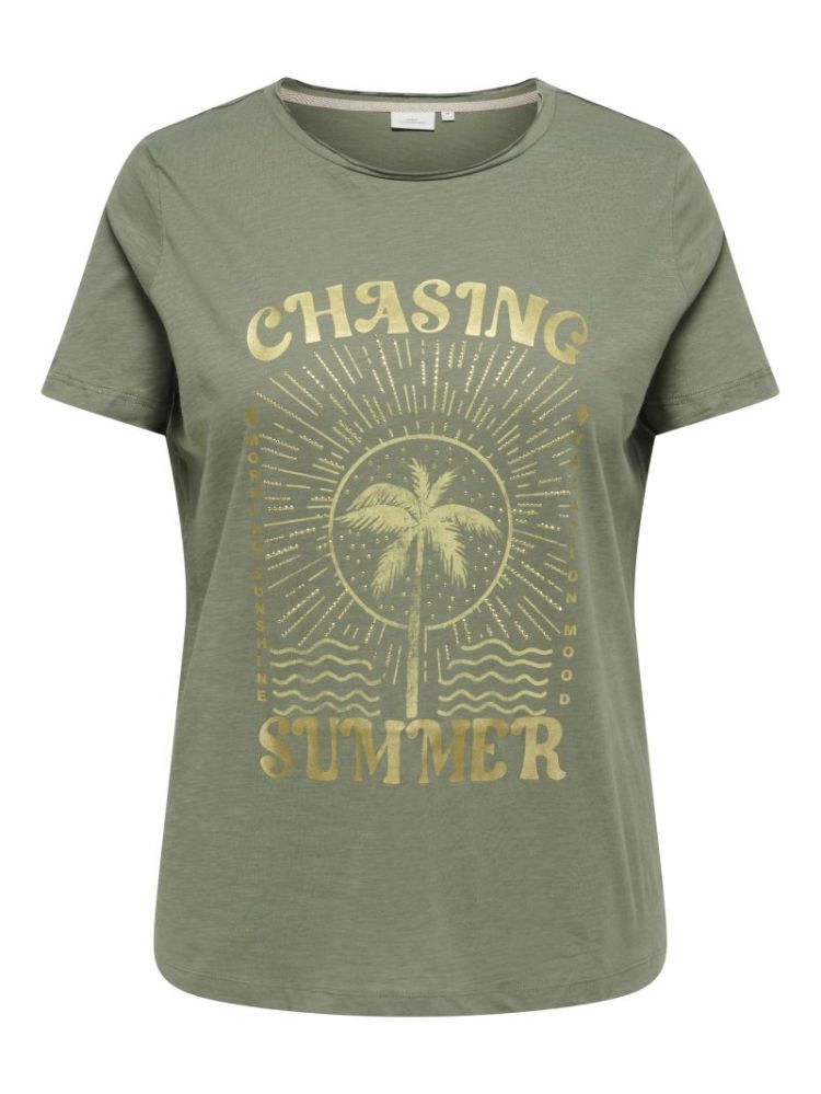 T-shirt Novia Kaki